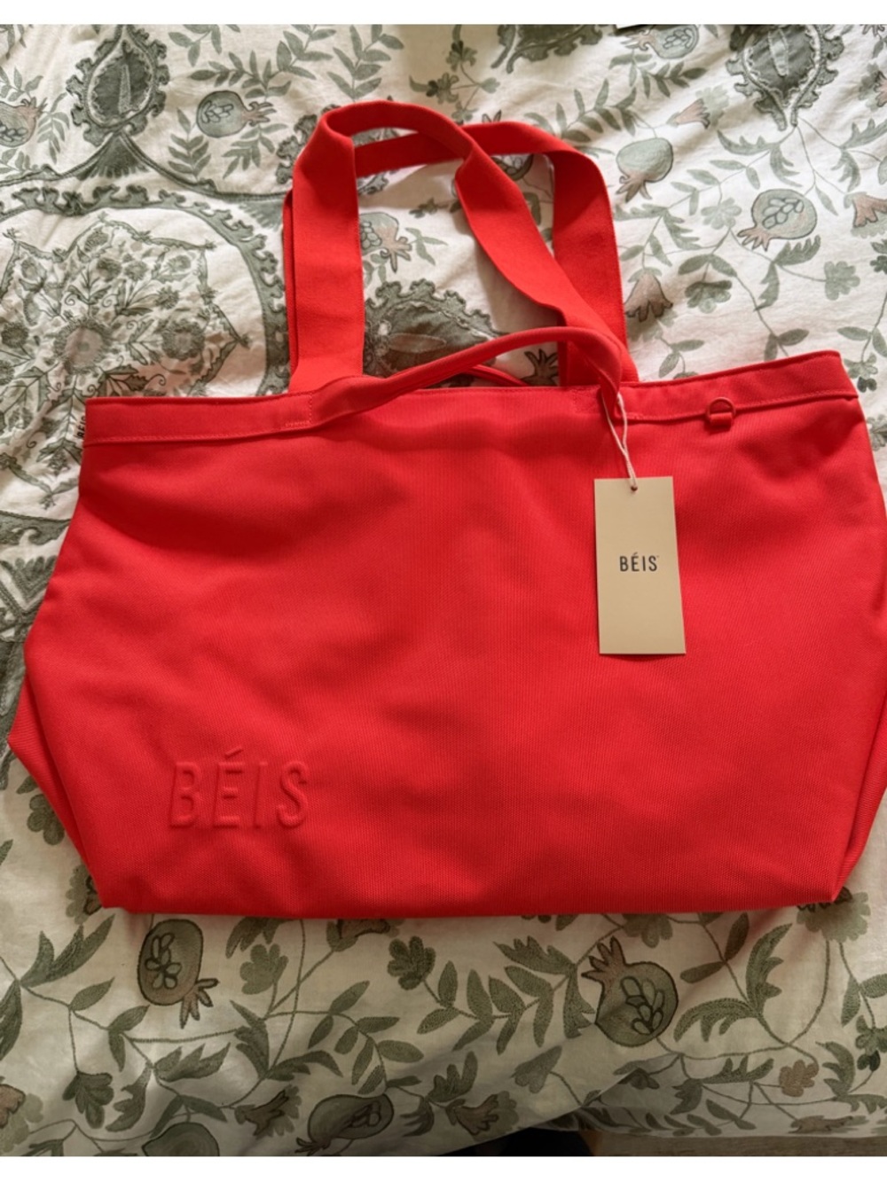 BÉIS TRAVEL TOTE IN -FLAME- *SOLD OUT, GONE FIR GOOD!! 🔥🔥🔥